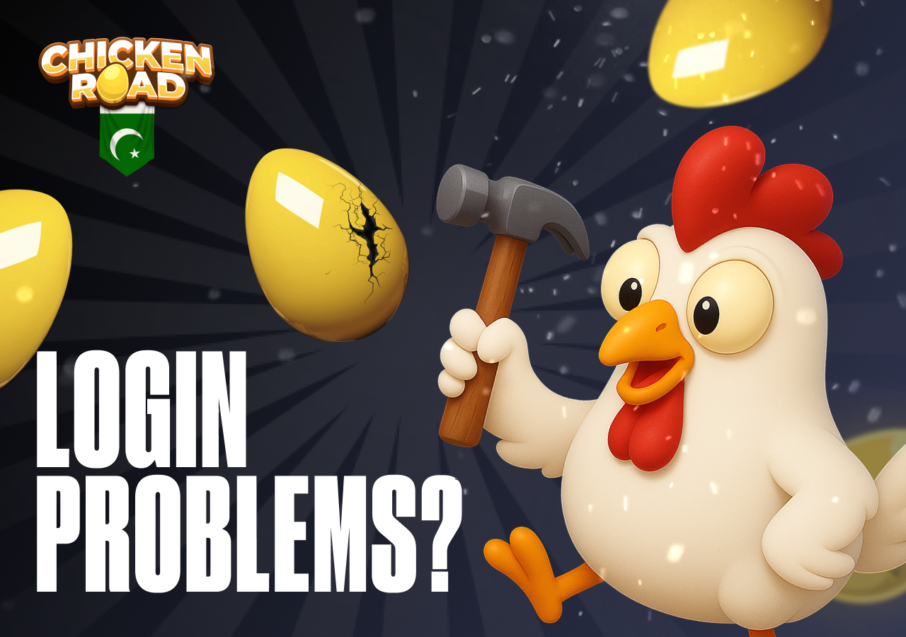 Chicken Road login problems